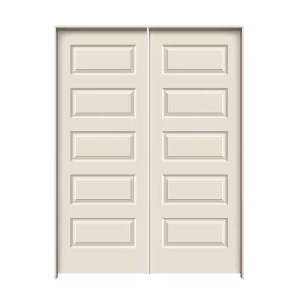 RP5068DBL -- Door Molded Panel 2'6" x 6'8" ROCK PORT DOUBLE DOOR 5068