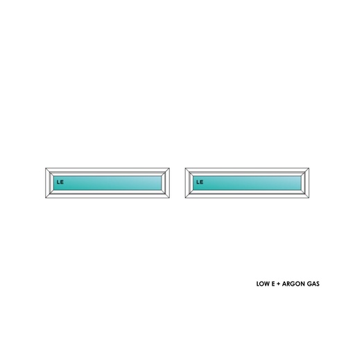 [ELE4010WHPW/OBS] ELEVATE WINDOWS:4010 WH PW/OBS 48X12 C4