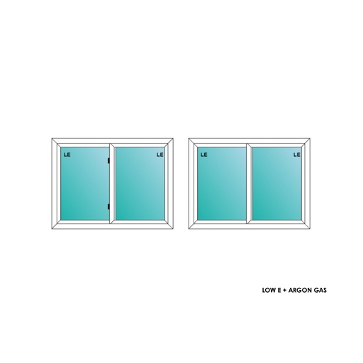 [ELE4020WHSVS] ELEVATE WINDOWS:4020 WH SVS 48X24 C3