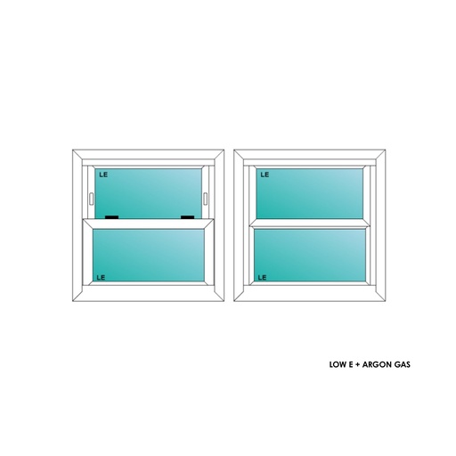 [ELE2626WHSH] ELEVATE WINDOWS:2626 WH SH 30X30