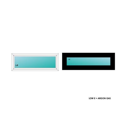 [ELE3010BLKPW/OBS] ELEVATE WINDOWS:3010 BLACK PW/OBS 36X12