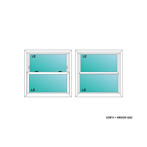 [ELE2828WHSH] ELEVATE WINDOWS:2828 WH SH 32X32