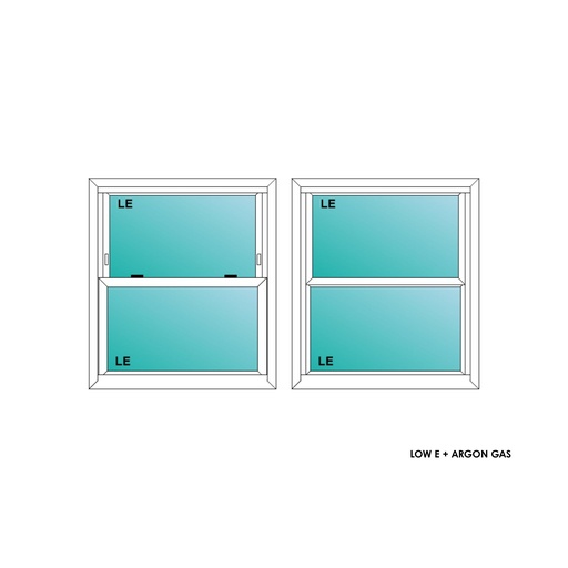 [ELE2830WHSH] ELEVATE WINDOWS:2830 WH SH 32X36 C2