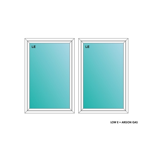 [ELE2840WHPW] ELEVATE WINDOWS:2840 WH PW 32x48