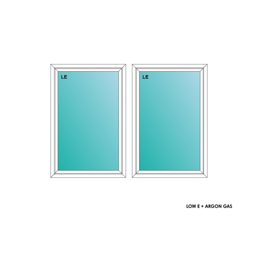 [ELE2640WHPW] ELEVATE WINDOWS:2640 WH PW 30x48