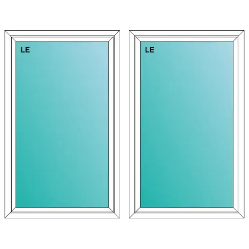 [ELE2844WHPW] ELEVATE WINDOWS:2844 WH PW 32X52
