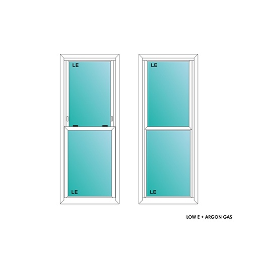 [ELE2050WHSH] ELEVATE WINDOWS:2050 WH SH 24x60 B4