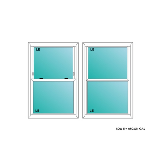 [ELE2840WHSH] ELEVATE WINDOWS:2840 WH SH 32x48 C7