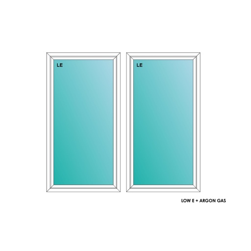 [ELE3844WHPW] ELEVATE WINDOWS:3844 WH PW 44x52 D2
