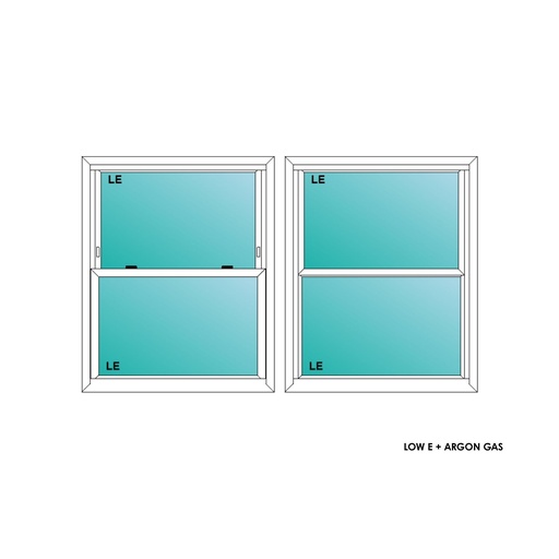 [ELE3038WHSH] ELEVATE WINDOWS:3038 WH SH 36X44 B1