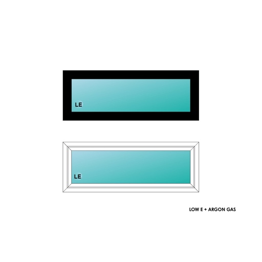 [ELE3018BLKPW] ELEVATE WINDOWS:3018 BLK PW 36X20