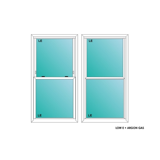 [ELE2850WHSH] ELEVATE WINDOWS:2850 WH SH 32X60 B3