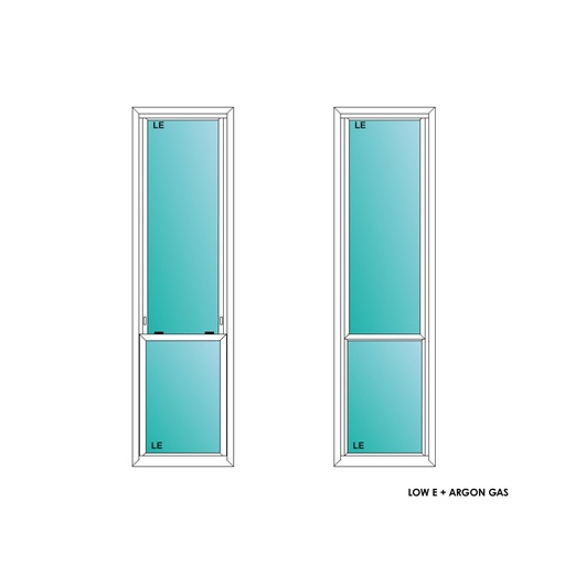[ELE2070WHSH] ELEVATE WINDOWS:2070 WH SH 24x84 C9