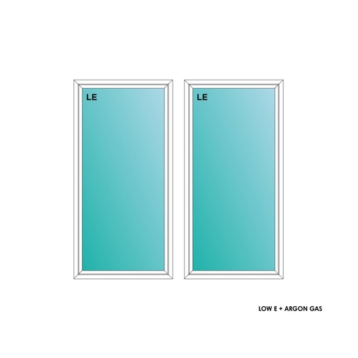 [ELE3060WHPW] ELEVATE WINDOWS:3060 WH PW 36X72 A9