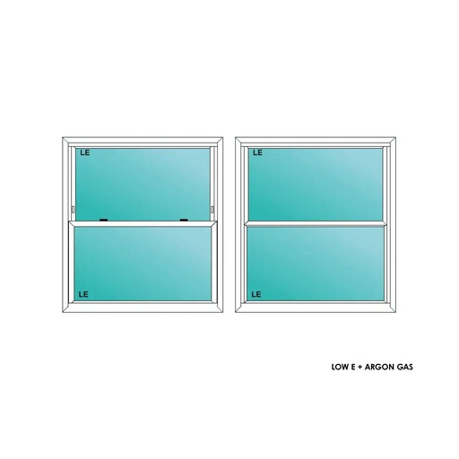 [ELE3840WHSH] ELEVATE WINDOWS:3840 WH SH 44X48 C5