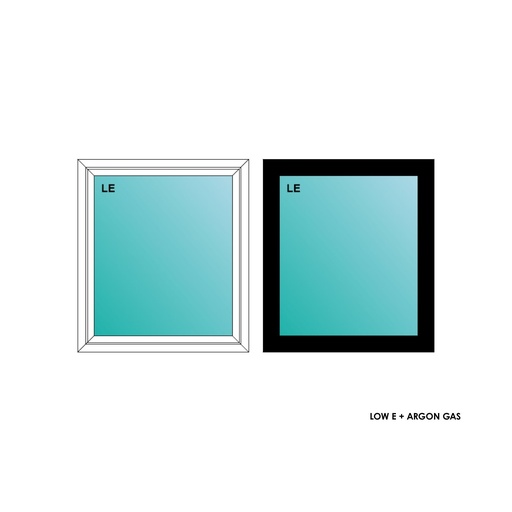 [ELE2830BLKPW] ELEVATE WINDOWS:2830 BLK PW 32x36