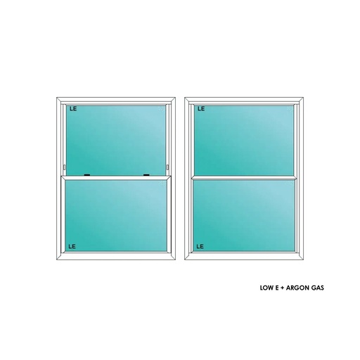 [ELE3850WHSH] ELEVATE WINDOWS:3850 WH SH 44x60 B9