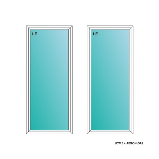 [ELE3070WHPW] ELEVATE WINDOWS:3070 WH PW 36X84 C8