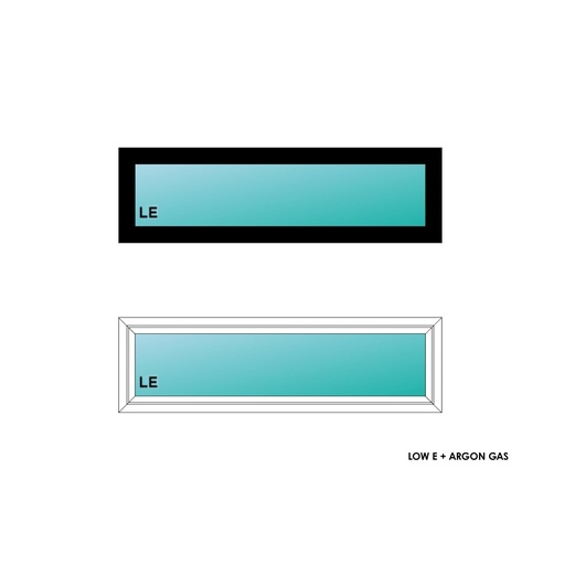 [ELE5016BLKPW] ELEVATE WINDOWS:5016 BLK PW 60X18