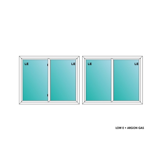 [ELE6040WHSL] ELEVATE WINDOWS:6040 WH SL 72x48 A7