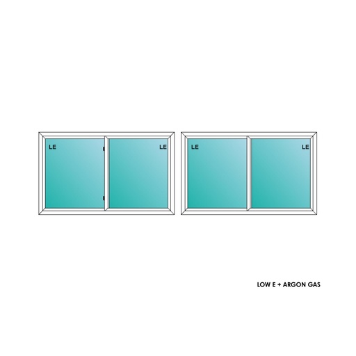 [ELE6038WHSL] ELEVATE WINDOWS:6038 WH SL 72x44 A1