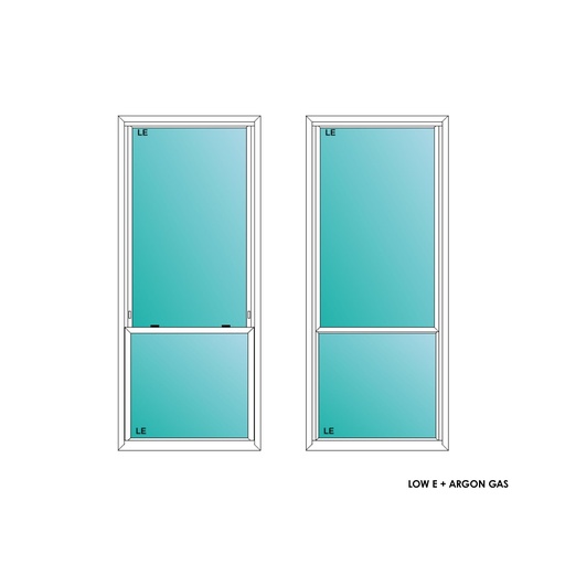 [ELE3070WHSH] ELEVATE WINDOWS:3070 WH SH 36X84 C8