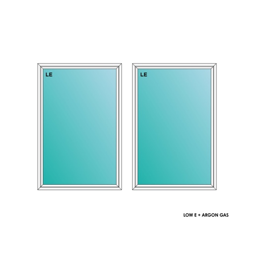 [ELE4060WHPW] ELEVATE WINDOWS:4060 WH PW 48X72 A3