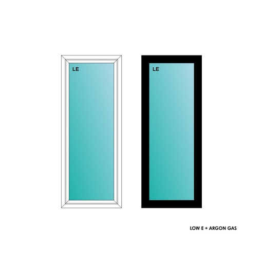 [ELE2050BLKPW] ELEVATE WINDOWS:2050 BLK PW 24x60 D1