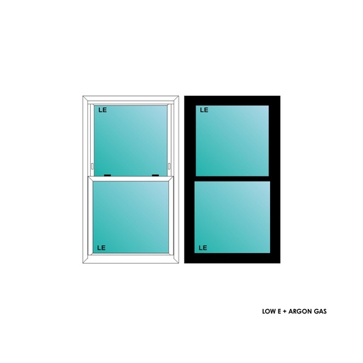 [ELE2640BLKSH] ELEVATE WINDOWS:2640 BLK SH 30x48