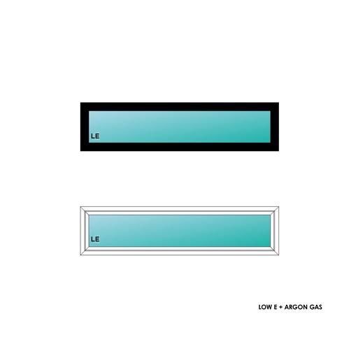 [ELE6016BLKPW] ELEVATE WINDOWS:6016 BLK PW 72X18
