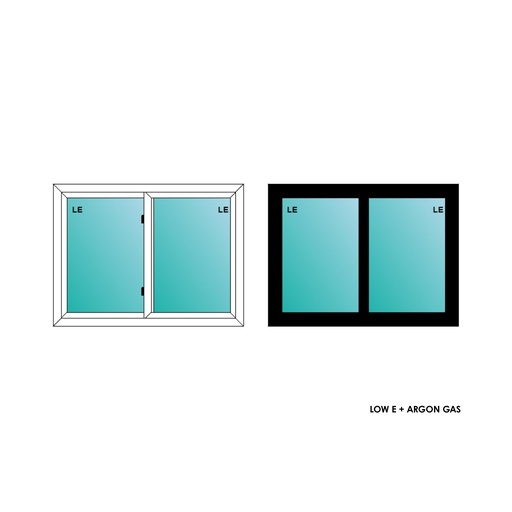[ELE4030BLKSVS] ELEVATE WINDOWS:4030 BLK SVS 48X36