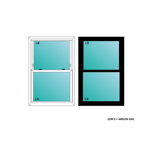 [ELE2840BLKSH] ELEVATE WINDOWS:2840 BLK SH 32x48