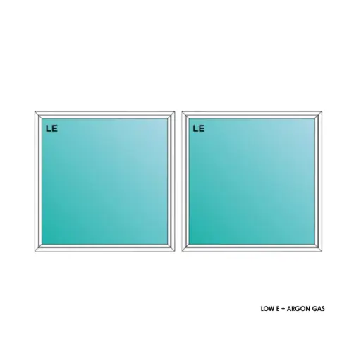 [ELE5050WHPW] ELEVATE WINDOWS:5050 WH PW 60"X60" B10