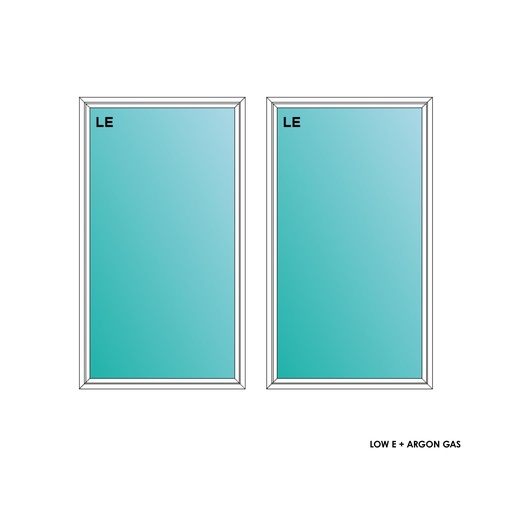 [ELE4070WHPW] ELEVATE WINDOWS:4070 WH PW 48X84 C10