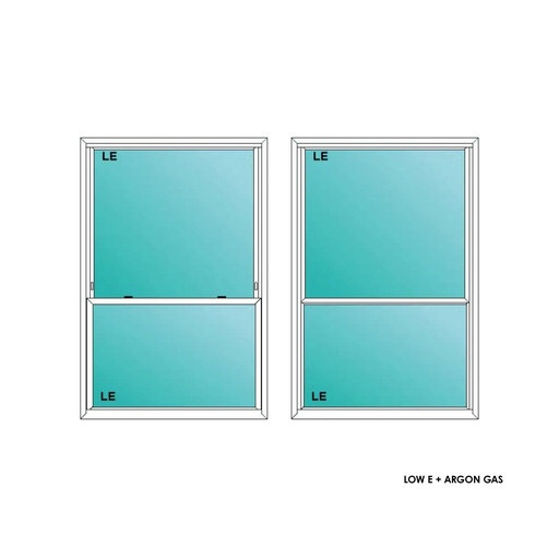 [ELE4060WHSH] ELEVATE WINDOWS:4060 WH SH 48X72 A3