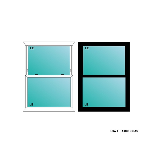 [ELE3040BLKSH] ELEVATE WINDOWS:3040 BLK SH 36X48