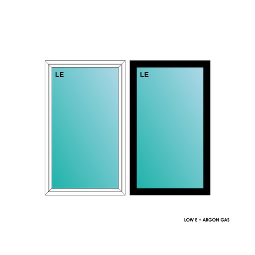 [ELE3050BLKPW] ELEVATE WINDOWS:3050 BLK PW 36X60 B5