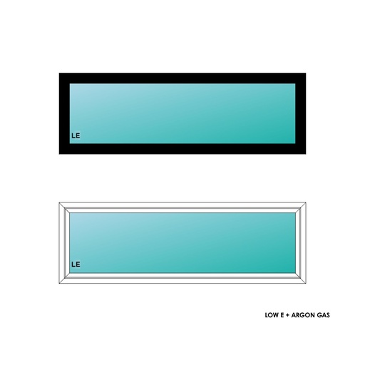 [ELE6020BLKPW] ELEVATE WINDOWS:6020 BLK PW 72X24