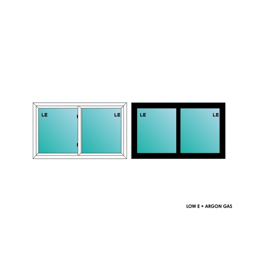 [ELE5030BLKSVS] ELEVATE WINDOWS:5030 BLK SVS 60X36