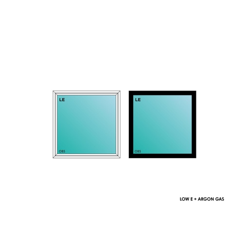 [ELE4040NGBLKPW/OBS] ELEVATE WINDOWS:4040 BLK PW/OBS 48X48
