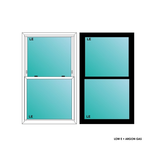 [ELE3050BLKSH] ELEVATE WINDOWS:3050 BLK SH 36X60 B5