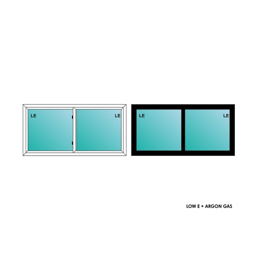 [ELE6030BLKSVS] ELEVATE WINDOWS:6030 BLK SVS 72X36