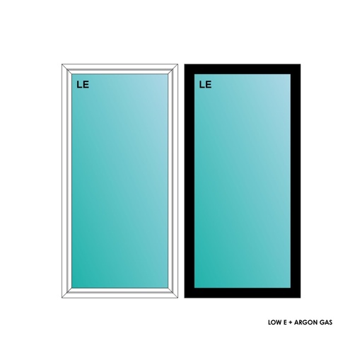 [ELE3060BLKPW] ELEVATE WINDOWS:3060 BLK PW 36X72 A6