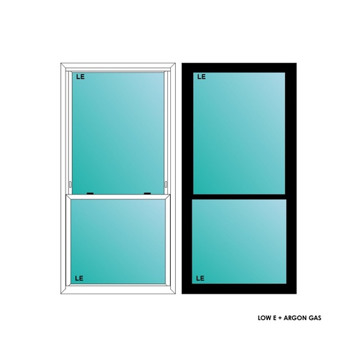 [ELE3060BLKSH] ELEVATE WINDOWS:3060 BLK SH 36X72 A6