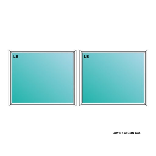 [ELE6050WHPW] ELEVATE WINDOWS:6050 WH PW 72X60 B6