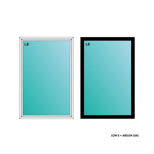 [ELE4060BLKPW] ELEVATE WINDOWS:4060 BLK PW 48X72