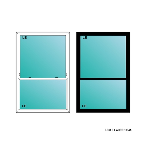 [ELE4060BLKSH] ELEVATE WINDOWS:4060 BLK SH 48X72