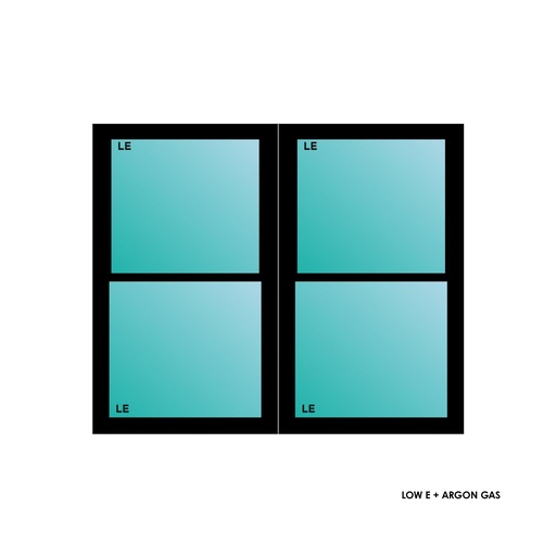 [ELE6050BLKSHTWIN] ELEVATE WINDOWS:6050 TWIN BLK SH 72X60