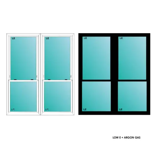 [ELE5060BLKSHTWIN] ELEVATE WINDOWS:5060 TWIN BLK SH 60X72