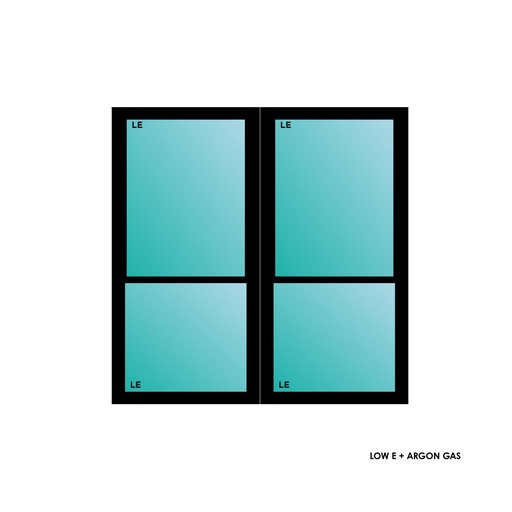 [ELE6060BLKSHTWIN] ELEVATE WINDOWS:6060 TWIN BLK SH 72X72